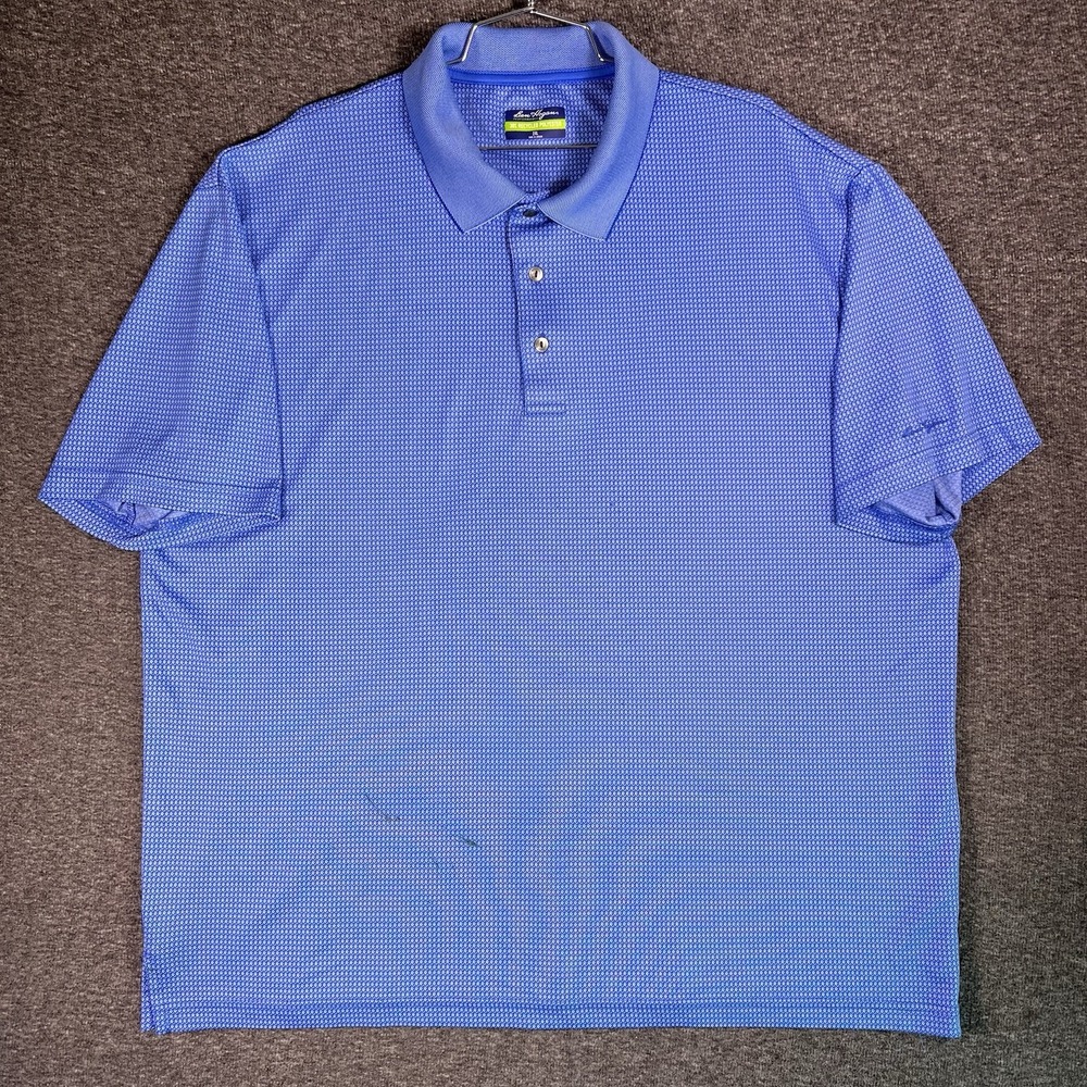 Ben Hogan Golf Polo Shirts‎ Mens Size 2XL Light Blue Outdoors Performance Casual